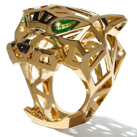 cartier panthere ring dupe|cartier panther rings for women.